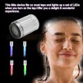 Creative LED Light Water Faucet Tap Glow Shower Faucet For Kitchen Bathroom.