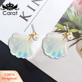 Colorful Resin Mermaid Rainbow Imitation Pearl Women Stud Earrings Gift. 