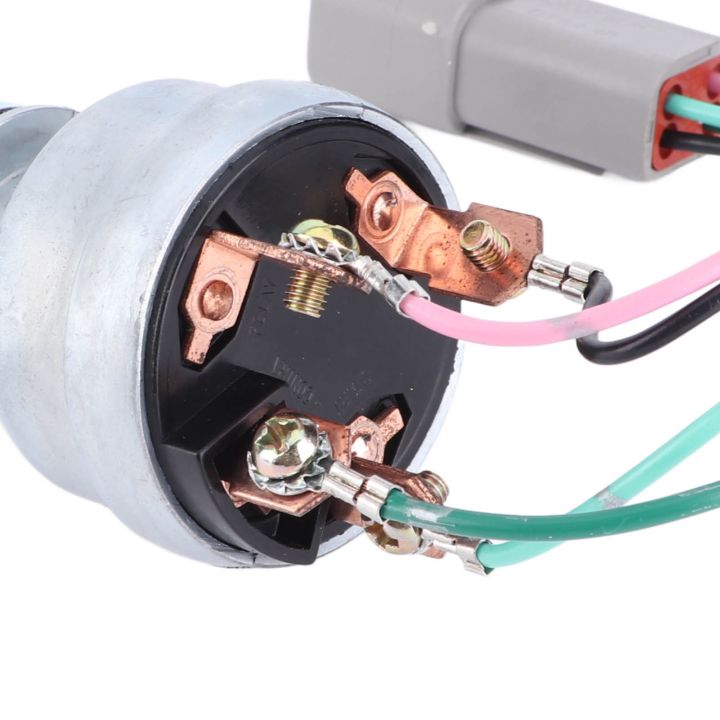 thumbnail image 2 of 110-7887 467-8535 FOR CATERPILLAR IGNITION STARTER SWITCH WITE 2KEYS 2 of 12