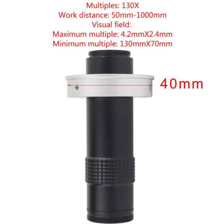 100X%20130X%20180X%20200X%20300X%20360X%20Adjustable%20Magnification%20C%20Mount%20Zoom%20Lens%20For%20HDMI%20VGA%20USB%20Industrial%20Video%20Microscope%20Camera%20-%20Image%203