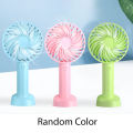 Rechargeable Strong Wind Mini Hand Fan For Indoor & Outdoor Use - Multicolor. 