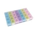 7 Days Medicine Kit box organizer with 28 grids Week day medicine box. 