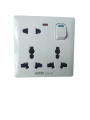 8 PIN MULTI SOCKET WITH SWITCH. 
