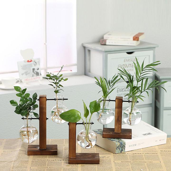 %EF%BC%88New%EF%BC%89Mini%20Tranparent%20Hydroponic%20mall%20Vae%20With%20tanding%20Wooden%20Frame%20Plant%20Bonai%20Dektop%20Decoration%20Creative%20Gla%20Vae%20Dektop%20Decoration%20-%20Image%202