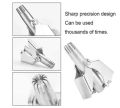 Stainless Steel Nose Hair Trimmers Nasal Hair Groomers Ear Hair Razor Manual Cutter. 