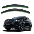 Universal Three Section Car Wiper Blades Double Layer Soft Rubber Automotive Replacement Windshield Wipers Hybrid Windshie Ld Wipers Easy To Install 14"-26". 