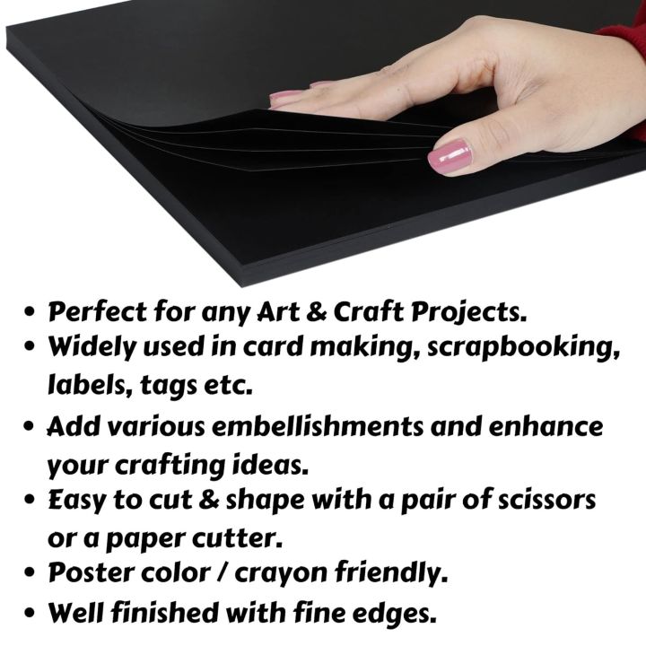 Black%20Art%20Card%20A4%20300%20GSM%2010%20Pcs%20Perfect%20for%20Art%20and%20Craft%20Projects%20White%20and%20Metallic%20Ink%20Drawing%20and%20Sketching%20-%20Image%204