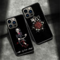 Saw Jigsaw Killer Hhorror Phone Case For Apple Iphone 15 13 12 11 14 Pro Max Mini Cover SE 2020 X XS XR 8 7 6 6S Plus 5 5S Shell. 