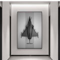 Minimalist Aircraft Design Wall Art Posters and Prints Fighter Modern Art Canvas Paintings on the Wall Art Pictures Room Decor. 