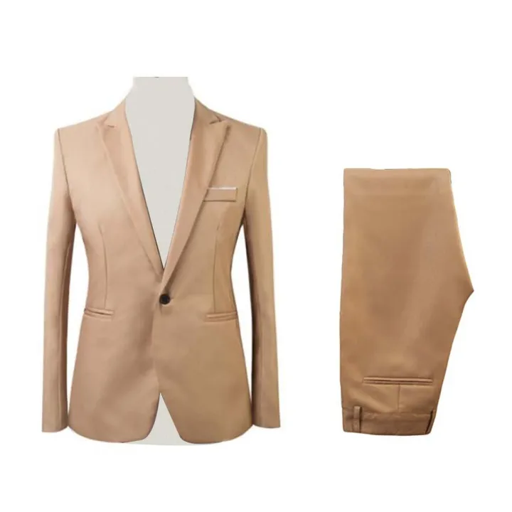 2Pcs/Set%20suit%20men%20Formal%20Business%20Party%20Solid%20Color%20Long%20Sleeve%20Blazer%20Suit%20Pants%20Wedding%20wear%20Men%20Blazer%20costume%20homme%20-%20Image%205