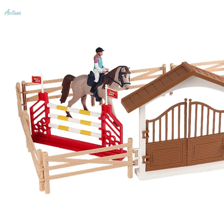 Horse%20Stable%20Playset%20Horse%20Clubs%20with%20Horseman%20Horses%20Toy%20for%203%204%205%206%207%20Year%20Old%20-%20Image%209