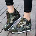 【ALLGOOD】Lowest Price For Women Outdoor Canvas Casual Camouflage Shoes Thick-Soled Lace-Up Shoes Sneakers. 