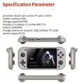 M17 Handheld Game Console 4.3 Inche Lcd Display Quad-Core Cortex-A7 Upto1.2Ghz 25 Kinds of Classic Simulators Play-128G Reusable Easy to Use. 