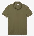 Men'S Custom Slim Fit Pony Embroidered Short-Sleeved Polo Shirt- Olive. 