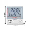 AS807 AS-807 Digital Hygrometer AS807 Thermometer Humidity Temperature Meter Testers Weather With Calendar & Clock Alarm Tools . 