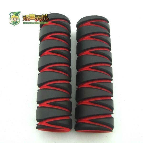Motorcycle Soft Foam Handlebar Grips - Black by Noor Trading