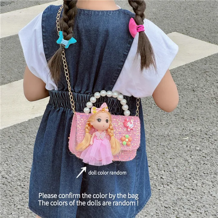 Sweet%20Princess%20Small%20Shoulder%20Bags%20Pearl%20Handle%20Children's%20Chain%20Crossbody%20Bag%20Lovely%20Doll%20Baby%20Girls%20Handbags%20Accessories%20Purse%20-%20Image%202