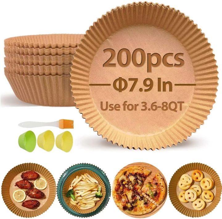 Air Fryer & Microwave Oven Disposable Paper Liner-200pcs