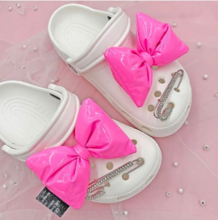 Multiple%20Colors%20Bow%20Shoe%20Charms%20Designer%20DIY%20Fashion%20Elegant%20Shoe%20Charms%20for%20Crocs%20All-match%20Vintage%20Shoe%20Buckle%20Decorations%20New%20-%20Image%202