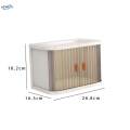 Desk Storage Box Stackable Display Case Small Foldable Desktop Organizer. 