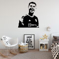 Football Cristiano Ronaldo player Wall Decal Art Vinyl Stickers For Kids Rooms Removable Decor Wall Decals.