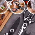 Stainless Steel Kitchen Scissors | Multi Purpose Scissors Kitchen Shears for Chicken Meat Vegetable Fish Herb Poultry. 