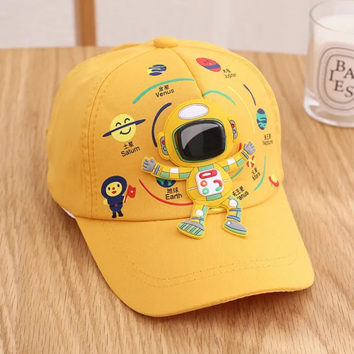 Baby%20Boy%20Girl%20Baseball%20Cap%20Astronaut%20Sports%20Hat%20for%20Toddler%20Kids%20Novel%20Fancy%20Space%20Headwear%20Adjustable%201-5%20Years%20-%20Image%206