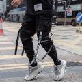 Streetwear Men's Cool Pants Pocket Loose Men HipHop New Fashion Joggers Pants Trousers Men Hombre Male Casual Fashion Cargo. 