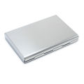 Metal Card Holder Wallet,Ultra Thin Stainless Steel Metal Wallets RFID Blocking Credit Card Wallet Holder Men's card box cardholder Stainless Steel Cards Holder Box. 