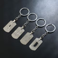 Stainless Steel A-Z Letters Key Chain 26 Letters KeyChain Men Women Keyring Gift MJD.
