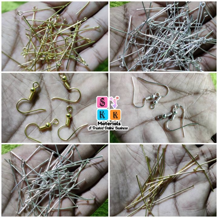 100%20Piece%20Eye%20Pin%20Silver/%20Golden%20for%20Jewellery%20making%20-%20Image%203