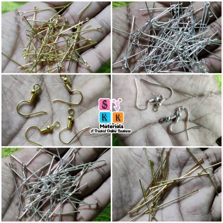 100%20Piece%20Eye%20Pin%20Silver/%20Golden%20for%20Jewellery%20making%20-%20Image%203