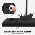 For Google Pixel 6 Silicone Soft Gel Rubber Slim Liquid Cover Shockproof Protective Anti-Scratch Phone Case.