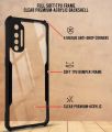 Back Cover for Realme XT/Realme X2/Realme K5 (Transparent,Black). 