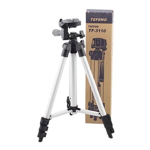 Tiktok Facebook Youtube Video Making Tripod 3110 / 3120 Camera Stand With Phone Holder Clip - Tripod - Tripod For Mobile by skylark shop