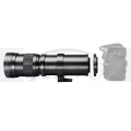 JINTU 420-800mm F/8.3-16 Super Telephoto Lens Manual Focus Zoom Lens Fit for Canon NIKON Samsung SONY NEX DSLR Camera Photograp. 