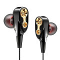 QKZ CK8 Dual Driver Audifonos Stereo Bass Sport Earphones. 