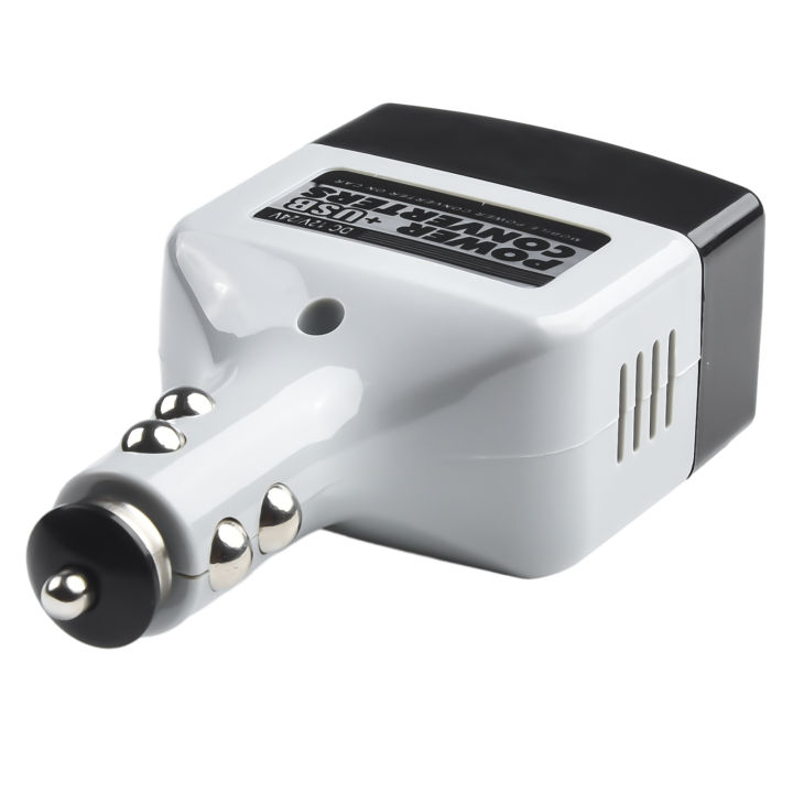 Inverter Car Power Converter Charger DC To AC Replacement USB Outlet Accessory Adapter For Mobile Phone Durable
