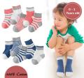 Newborn Cartoon Anti-Slip Baby Socks - 5Pair. 