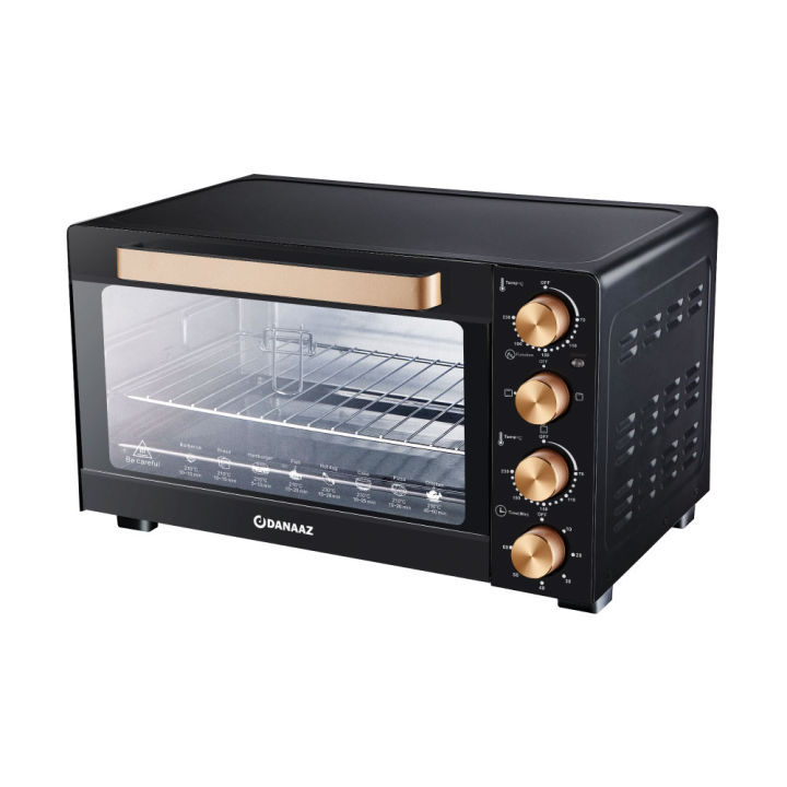 Danaaz Electric Oven DZEO-35BK  35 Liters - Black