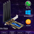 Fenvi T919 1750Mbps PCIe Desktop Wifi Card BCM94360 For MacOS Hackintosh 802.11AC Bluetooth 4.0 Dual Band Wireless Adapter Win10. 