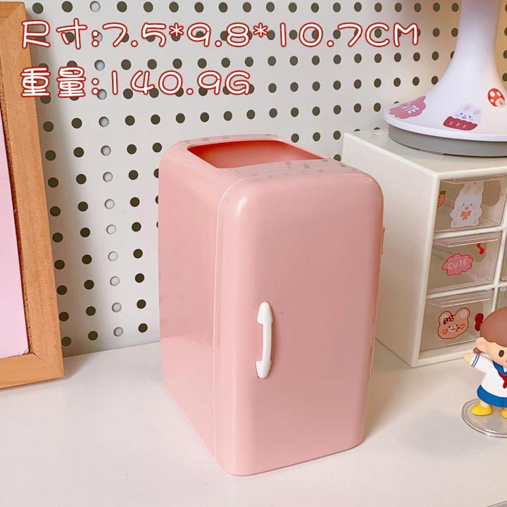 Japanese Creative Refrige Pen Holder Case Girls Cute Multifun Stationery Drawer Storage Box Kawaii Large-capacity Desk Organizer