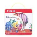 Joy TiTi Oil Pastel 24 Colours set is an art kit designed for students, kids, and beginner artists. 