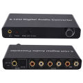 New 5.1CH Digital Audio Converter SPDIF Input To 5.1 Channel Audio Digital Sound Decoder Converter Compatible For DOLBY Decoding.