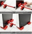 Heavy Duty Furniture Moving Lifter Tool Furniture Mover Roller Lift Wheel Bar for Lifting Moving. 