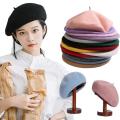 （NEW）Women Girl Beret French Artist Warm Wool Winter Beanie Hat. 