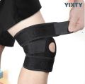 Knee Adjustable Sports Training Elastic Patella Sports Leg Support Brace Knee-Pad Hole Breathable Safety Guard Strap.
