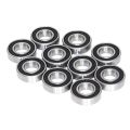1Pcs Miniature 608ZZ 608RS 609ZZ 609RS Ball Bearing Double Shield Bearing Steel 3D Printer Parts Deep Groove 6000ZZ 6000RS 6001ZZ 6001RS Roller Skates Scooter.