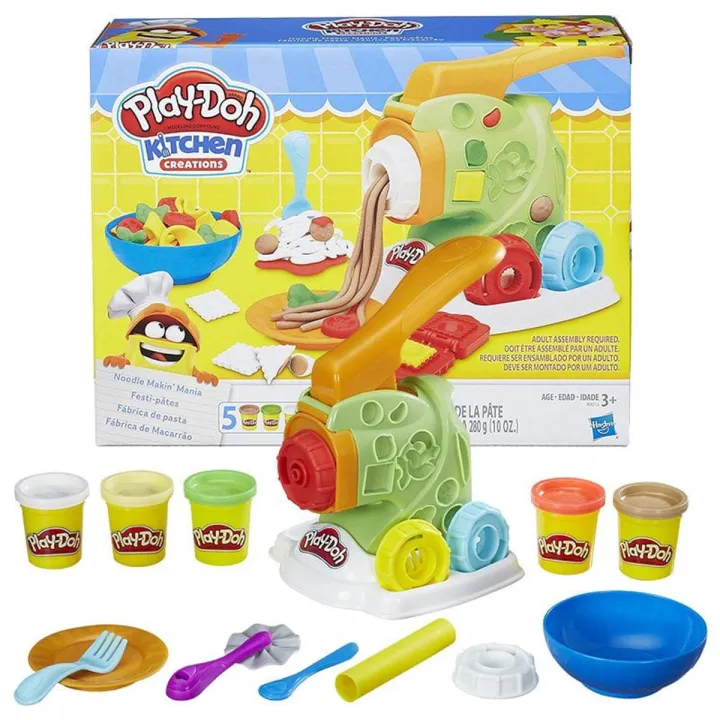 Play-Doh%20Kitchen%20Creations%20Clay%20Dough%20Noodles%20Maker%20Play%20Food%20Set%20for%20Kids%20with%205%20Non-Toxic%20Colors%20-%20Image%202