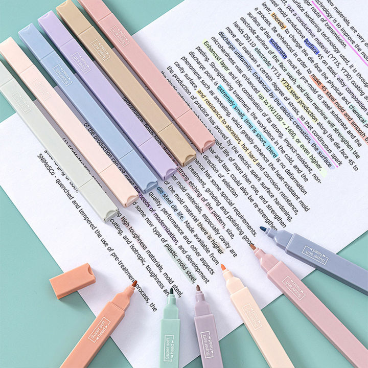 GC%201%20Set%20Soft-ip%20Highlighter%20Creative%20Light%20Color%20Pen%20Large-capacity%20Marker%20Pen%20-%20ips%20-%20Image%207